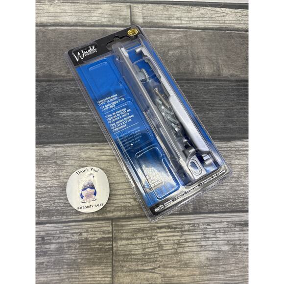 Wright Non-Keyed Reversible Flush-Mount Patio Door Latch, Aluminum, V1195 {20} - Picture 12 of 12